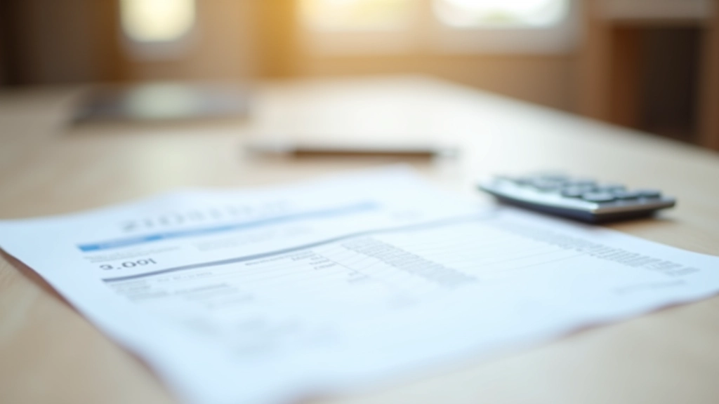 Document de relevé de chauffage collectif avec calcul des parts et répartition des frais